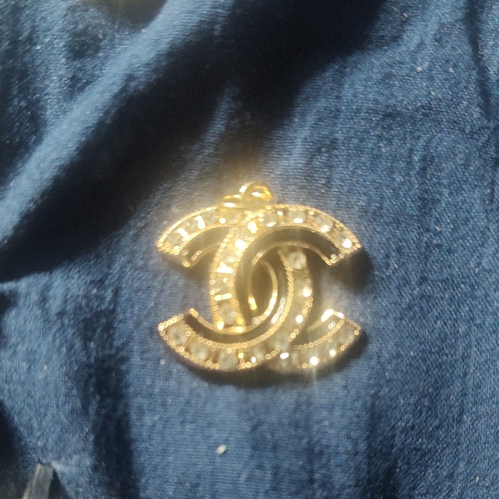 Chanel Gold and Silver Pendant - Discounted Shipping